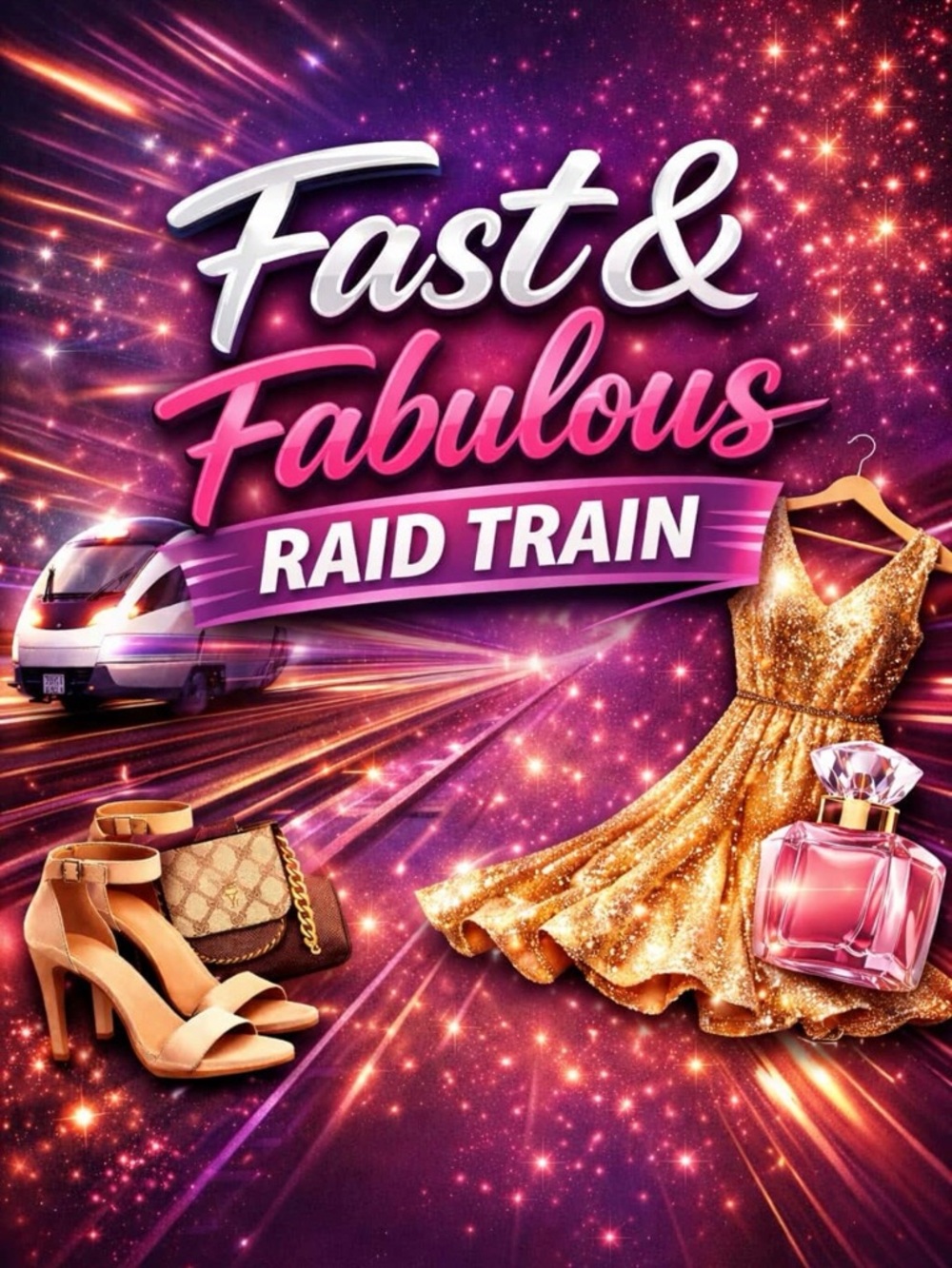 Fast and Fabulous Raid Train March 29th! $3 Starts!! ⭐️